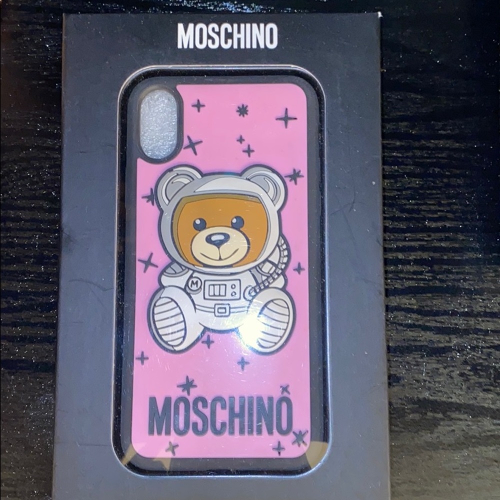 Moschino iPhoneX 📱 Astronaut Teddy Bear 🧸 Case